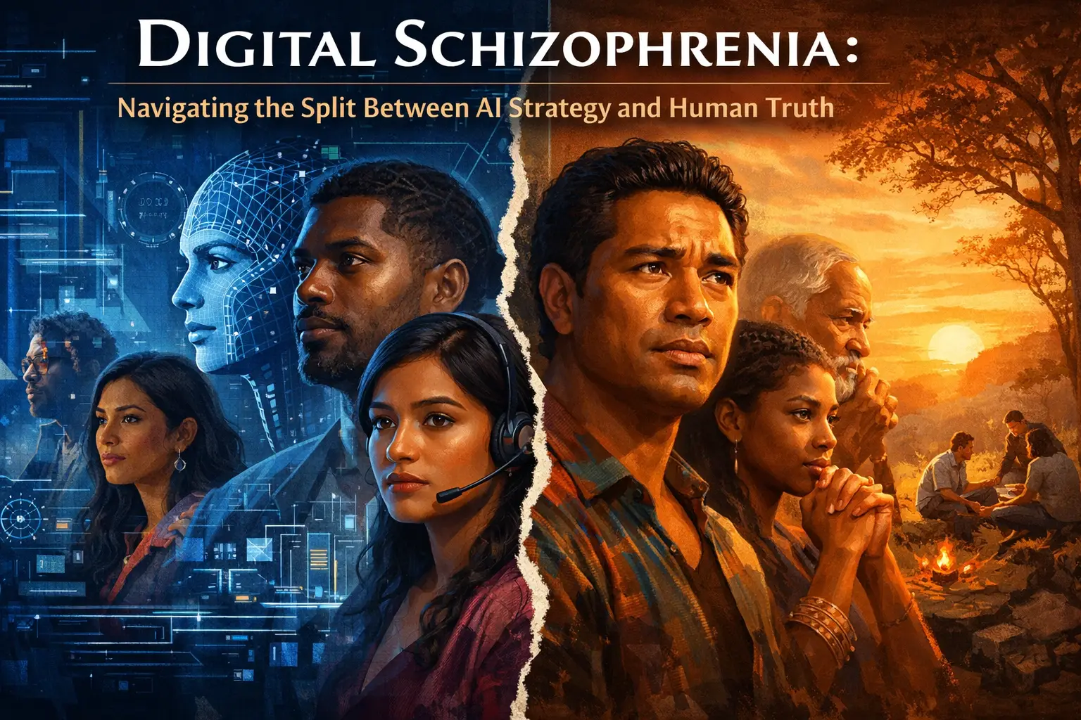 Digital Schizophrenia: Navigating the Split Between AI Strategy and Human Truth